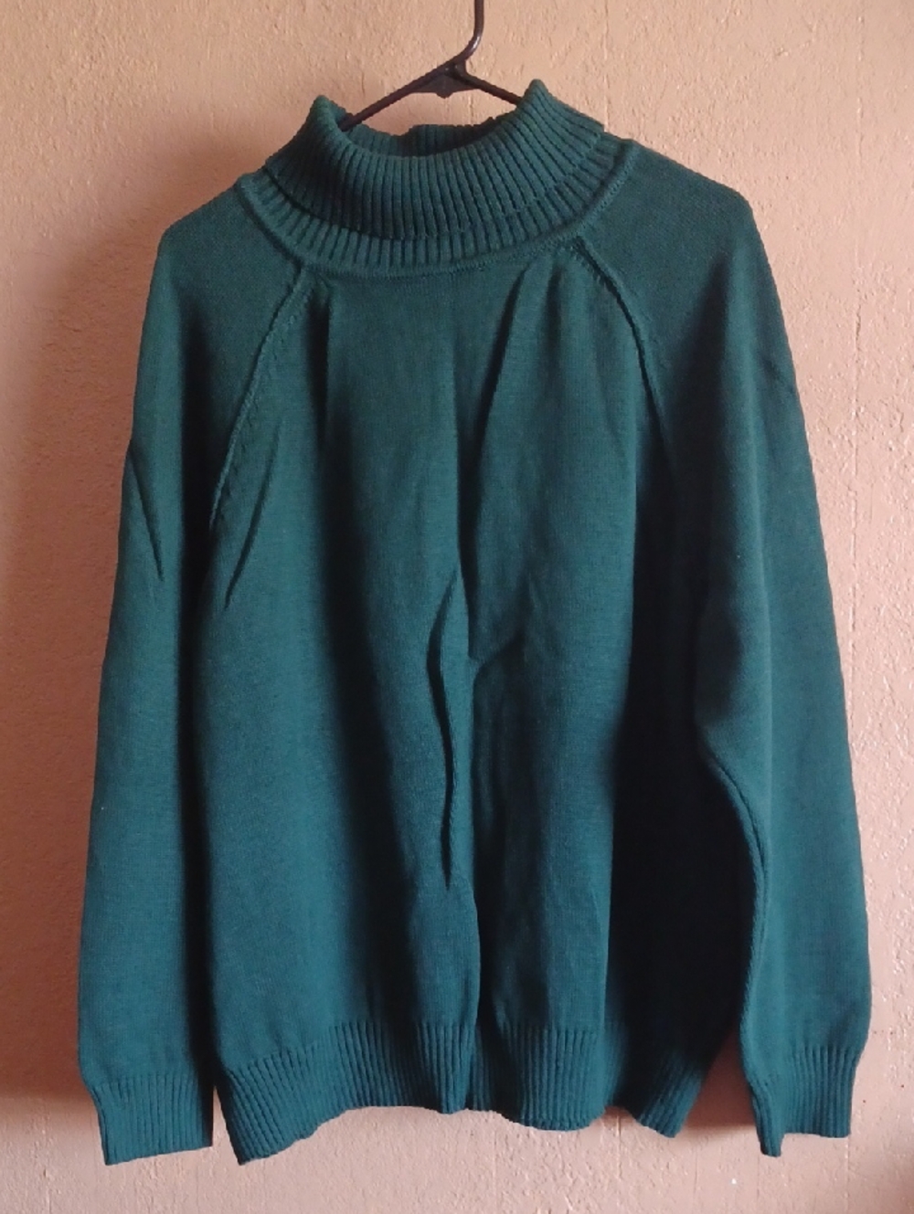 Karen Scott Women's Green Turtleneck Sweater - Classic Cozy Knit..size 3X